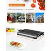 Commercial Chef Indoor Electric Grill - Stainless/Black CHIG20B